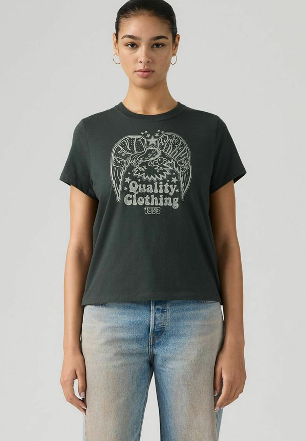 Levi's® GR FAVORITE TEE FUNKY COLLEGIATE NAVY BL - Print T-shirt - funky collegiate nav