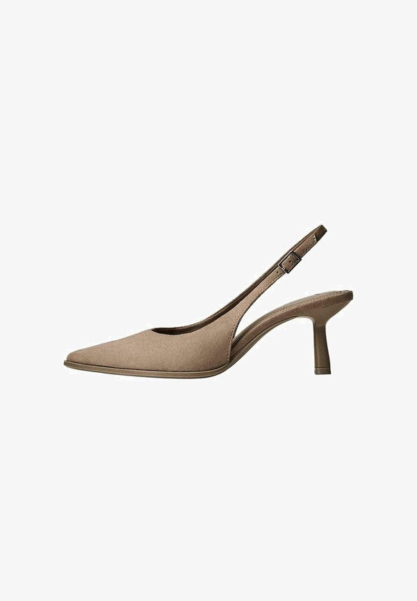 Bershka KITTEN HEEL - Classic heels - taupe