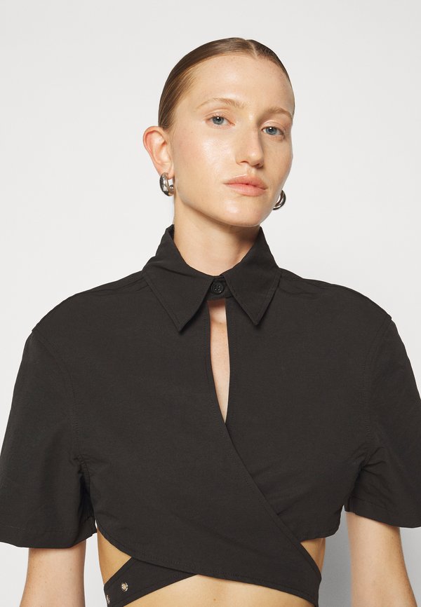 Han Kjøbenhavn  CROPPED WRAP SHIRT