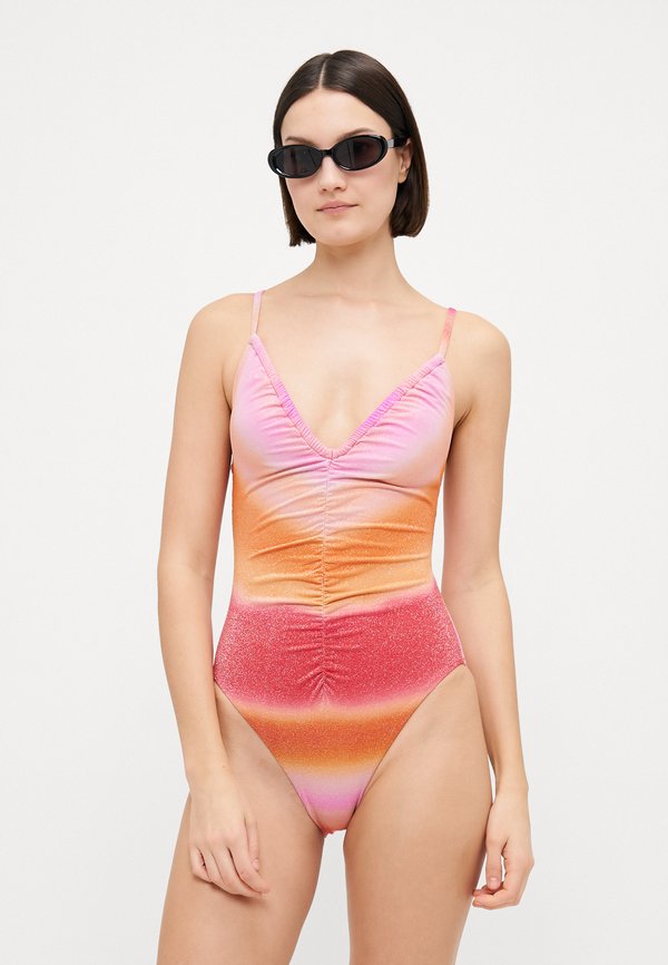 Seafolly SPECTRUM DRAWSTRING V NECK ONE PIECE