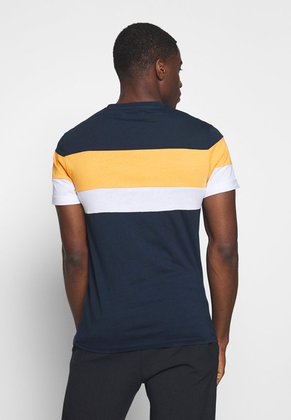 Pier One by Zalando COLOUR BLOCK EMBROIDERY T-SHIRT