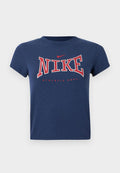 Nike Sportswear CROP LEAGUE TEE - Print T-shirt - midnight navy