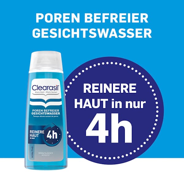 Gesichtswasser Poren Befreier Clearasil