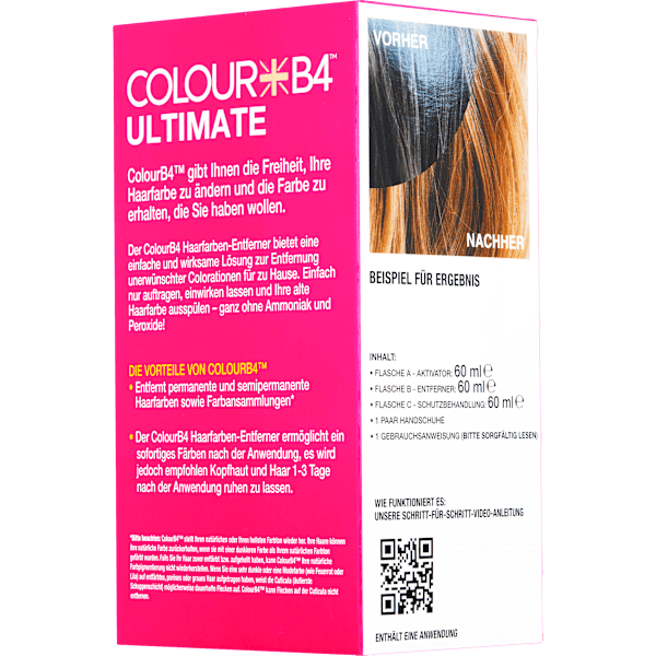 Haarfarbenentferner Ultimate COLOUR B4