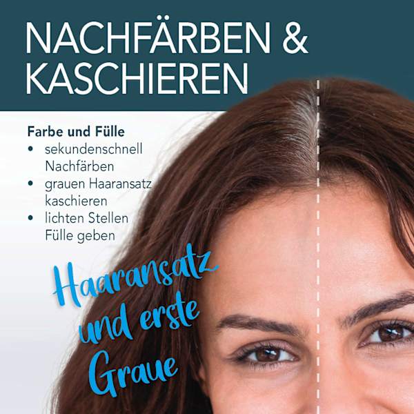 Streuhaar Haarverdichter Dunkelbraun Cover Hair