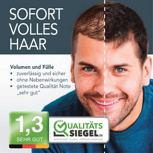 Streuhaar Haarverdichter Schwarz Cover Hair