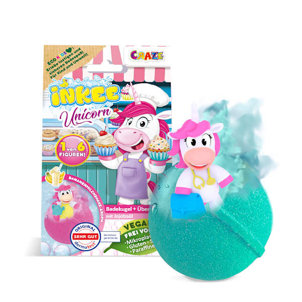Kinder Badezusatz Badebombe Unicorn CRAZE