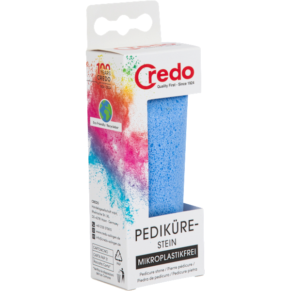 Pedikürstein Monoblock blau Credo