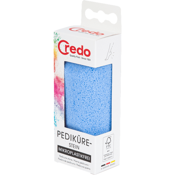 Pedikürstein Monoblock blau Credo