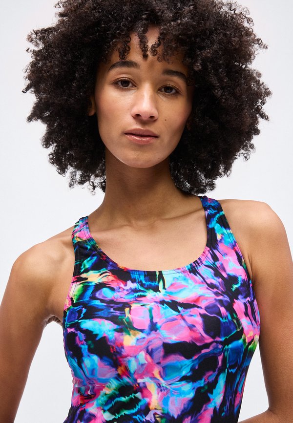 Speedo FEMALE PLACEMENT PRINTED POWERBACK