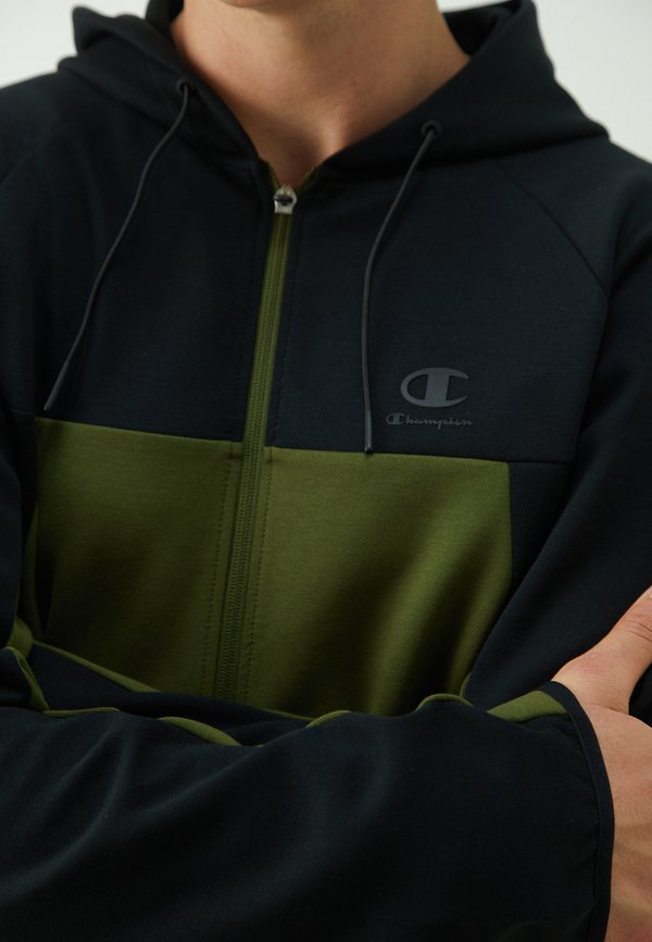 Champion C-TECH COLORBLOCK FULL ZIP HOODIE
