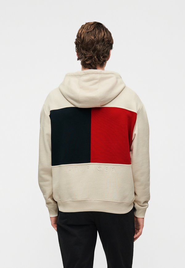 Tommy Hilfiger RELAXED BACK FLAG TERRY HOODY