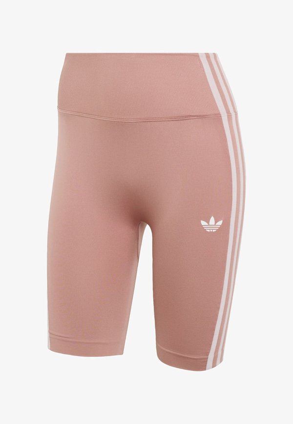 adidas Originals ADIDAS ORIGINALS ESSENTIALS 3 STRIPES SEAMLESS SHORTS 5 INCH - Shorts - warm clay