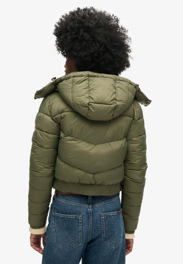 Superdry & Co CROP HOODED FUJI