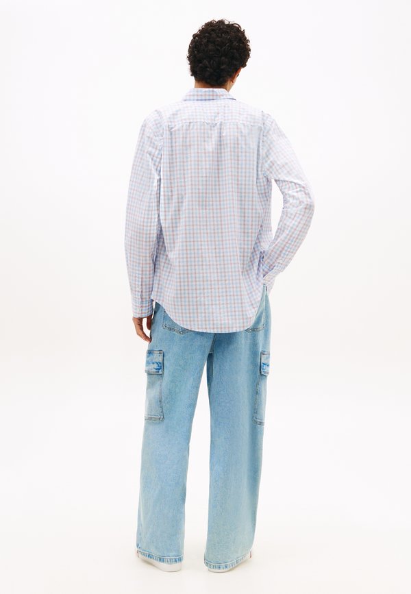 Tommy Jeans REGULAR FIT CHECK POPLIN SHIRT