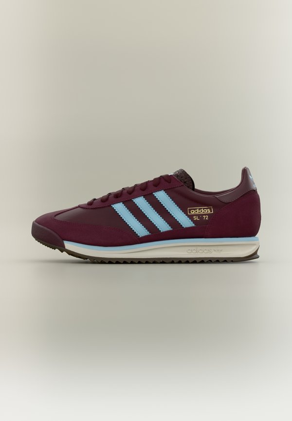 adidas Originals SL 72 RS UNISEX - Trainers - maroon/icey blue