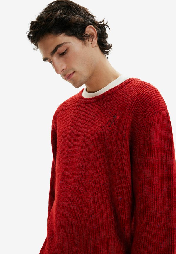 Desigual EMBROIDERED RIBBED