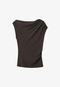 Mango ADULT - Print T-shirt - chocolate