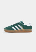 adidas Originals GAZELLE INDOOR UNISEX - Trainers - collegiate green/footwear white