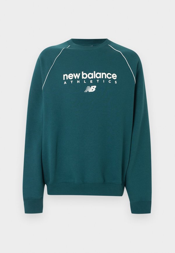 New Balance GRAPHIC CREW UNISEX - Sweatshirt - medusa green