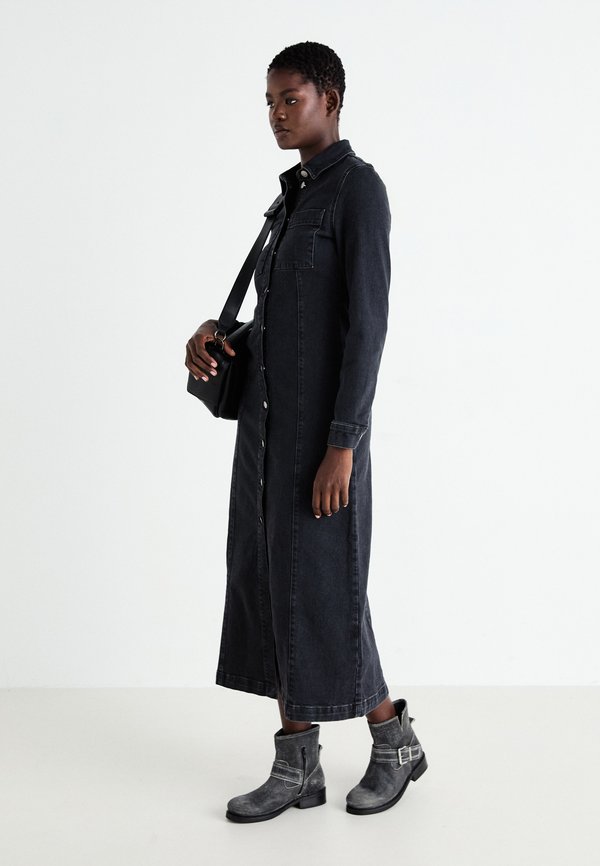 Selected SLFROBY LONG DRESS