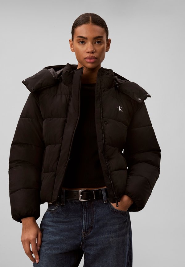 Calvin Klein Jeans PUFFER - Winter jacket - black