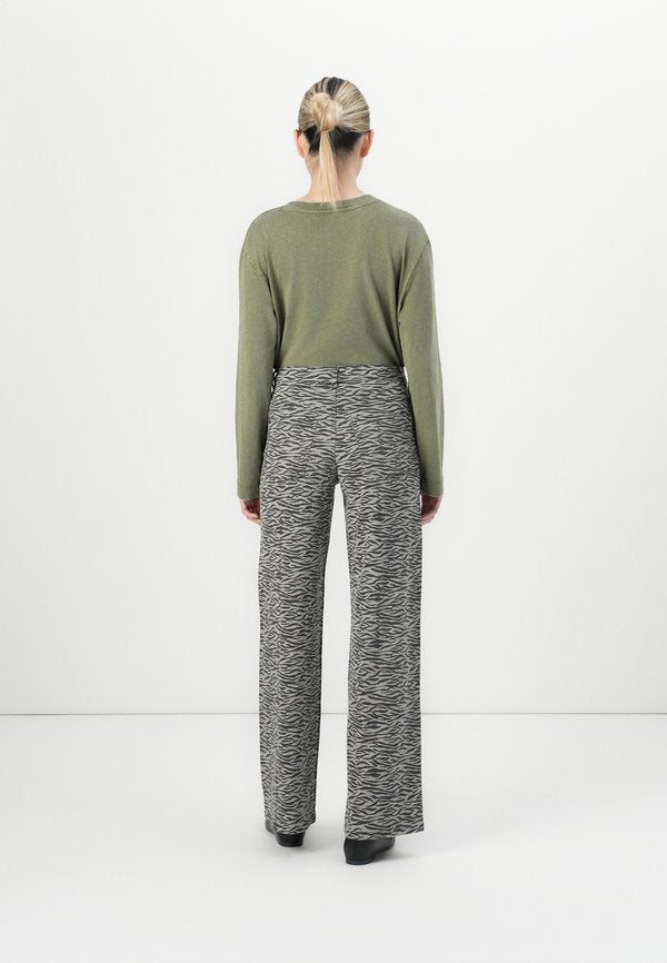 ONLY ONLMADISON WIDE ANIMAL PANT