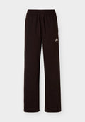 adidas Sportswear ESSENTIALS 3 STRIPES OPEN HEM PANTS - Tracksuit bottoms - aurora coffee/ivory