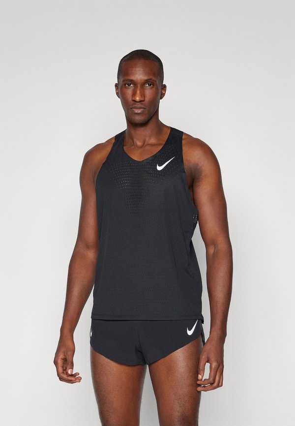 Nike Performance M NK DFADV AROSWFT SINGLET - Top - black/summit white