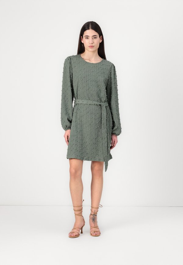 VILA VIEVALINE O NECK SHORT DRESS