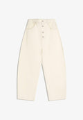 Bershka BARREL  - Baggy Jeans - beige