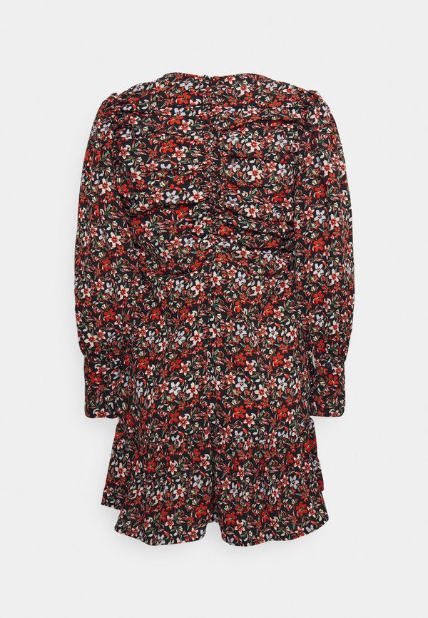 Missguided Petite VNECK SMOCK DRESS