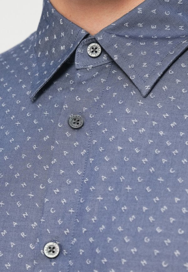 Armani Exchange LOGO PRINT SHIRT REGULAR FIT
