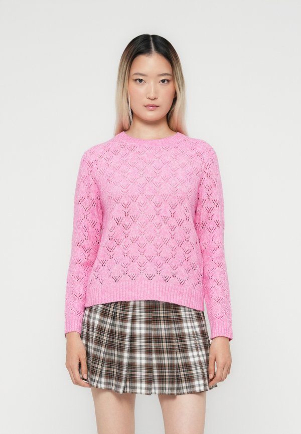JDY JDYAMANDA LIFE O-NECK PULLOVER