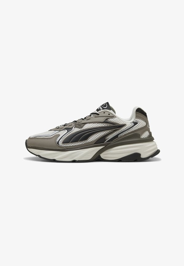 Puma FADE NITRO LS UNISEX - Trainers - warm white-mouse gray