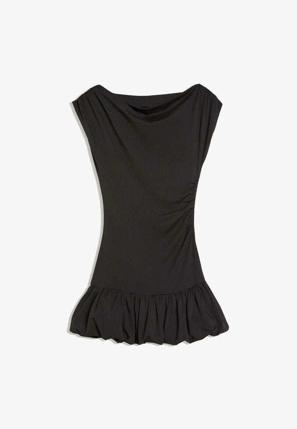 Bershka MINI BALLOON  - Day dress - dark grey