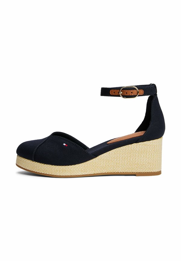 Tommy Hilfiger FLAG CLOSED TOE MID WEDGE