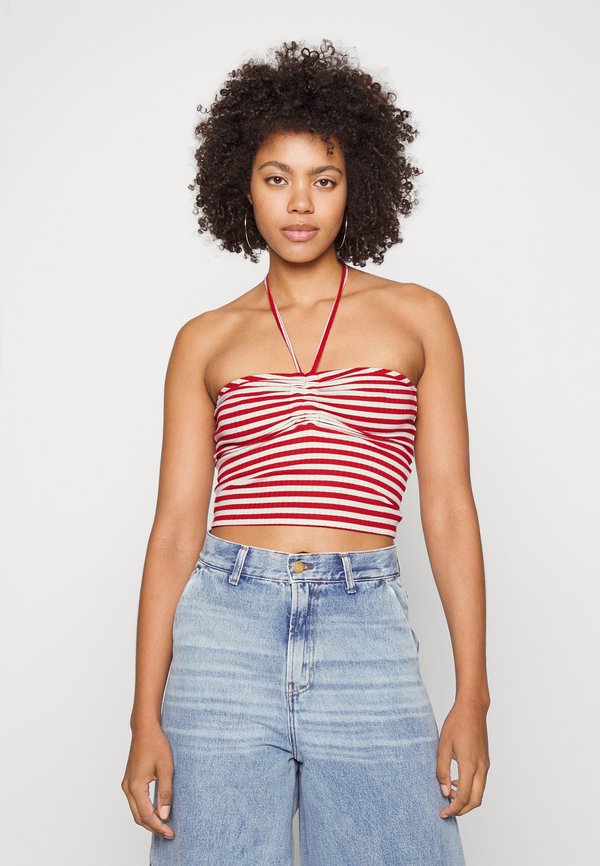Pieces PCLAYA CROPPED TIE TUBE