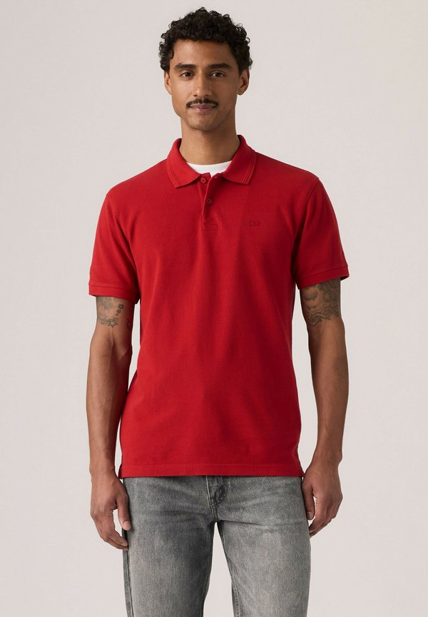 Levi's® LEVIS ORIGINAL POLO TEDDY STRIPE DRESS B - Polo shirt - crystal pink - reds