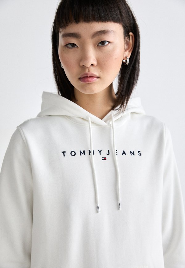 Tommy Jeans LINEAR LOGO FLEECE DRAWSTRING HOODY