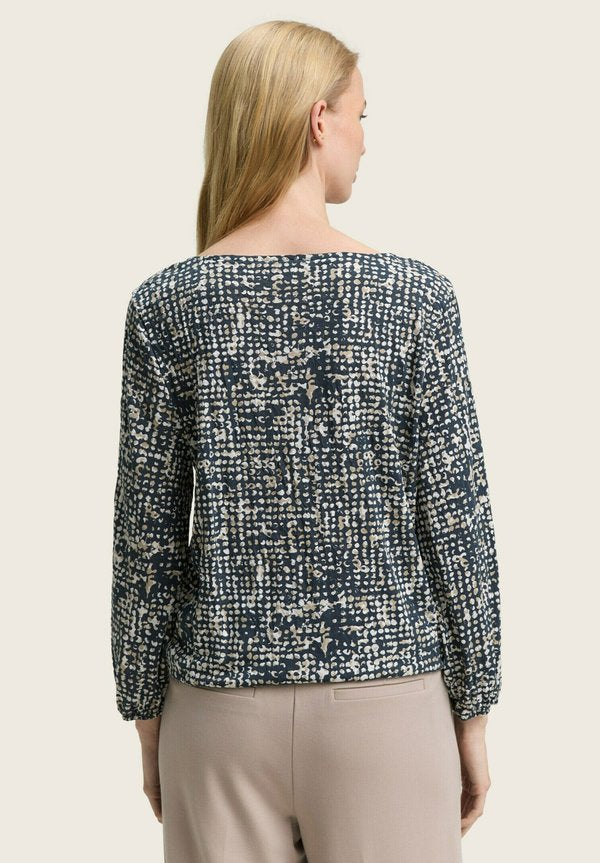 TOM TAILOR CRINKLE MIT MUSTER