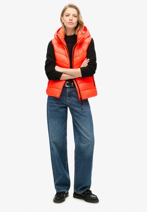 Superdry & Co HOODED FUJI QUILT PADDED