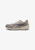 Puma VELOCITY NITRO TRAIL WNS - Trail running shoes - silver fog-ruby noir-mouse gray