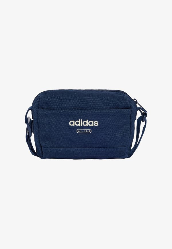 adidas Performance CANVAS CROSS BODY BAG UNISEX - Cross body bag - night indigo   ivory
