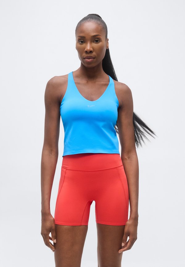 Nike Performance BRA TANK - Top - light photo blue/blue spark/brilliant blue