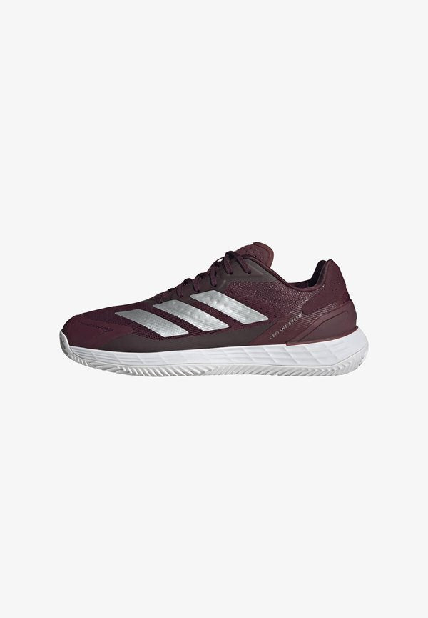adidas Performance ADIDAS PERFORMANCE DEFIANT SPEED 2 CLAY TENNIS SHOES - Clay court tennis shoes - maroon   cloud white   tech grey metallic