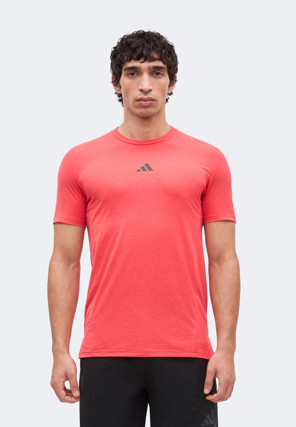 adidas Performance D4T WORKOUT - Sports T-shirt - pure ruby