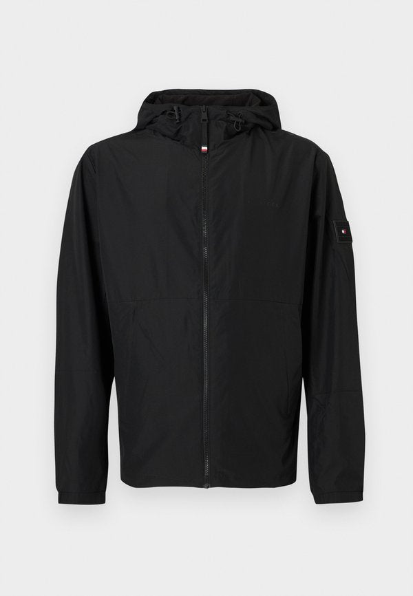 Tommy Hilfiger TONAL LOGO ZIP-THRU HOODED JACKET