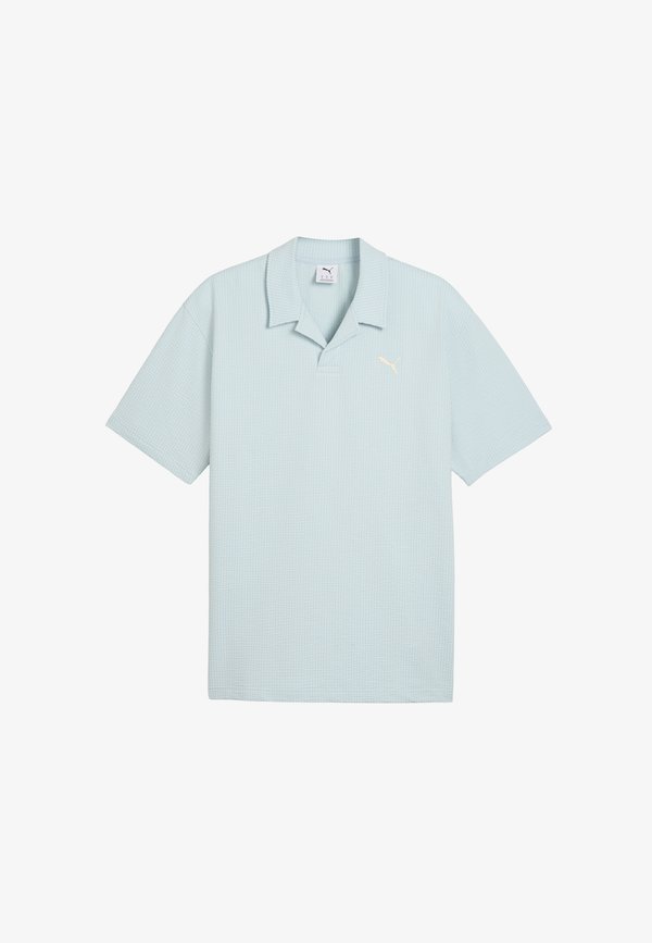 Puma ESSENTIALS ELEVATED POLO - Polo shirt - fresh water