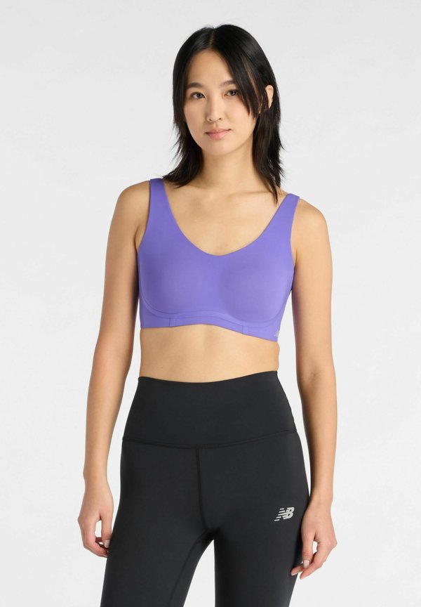 New Balance High support sports bra - electric purple